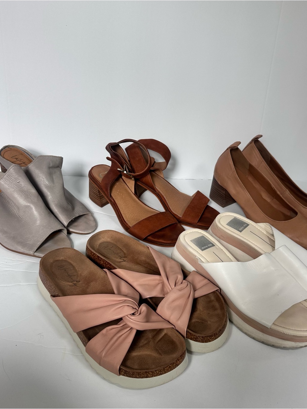 Leather Shoes Size 8.5 Bundle